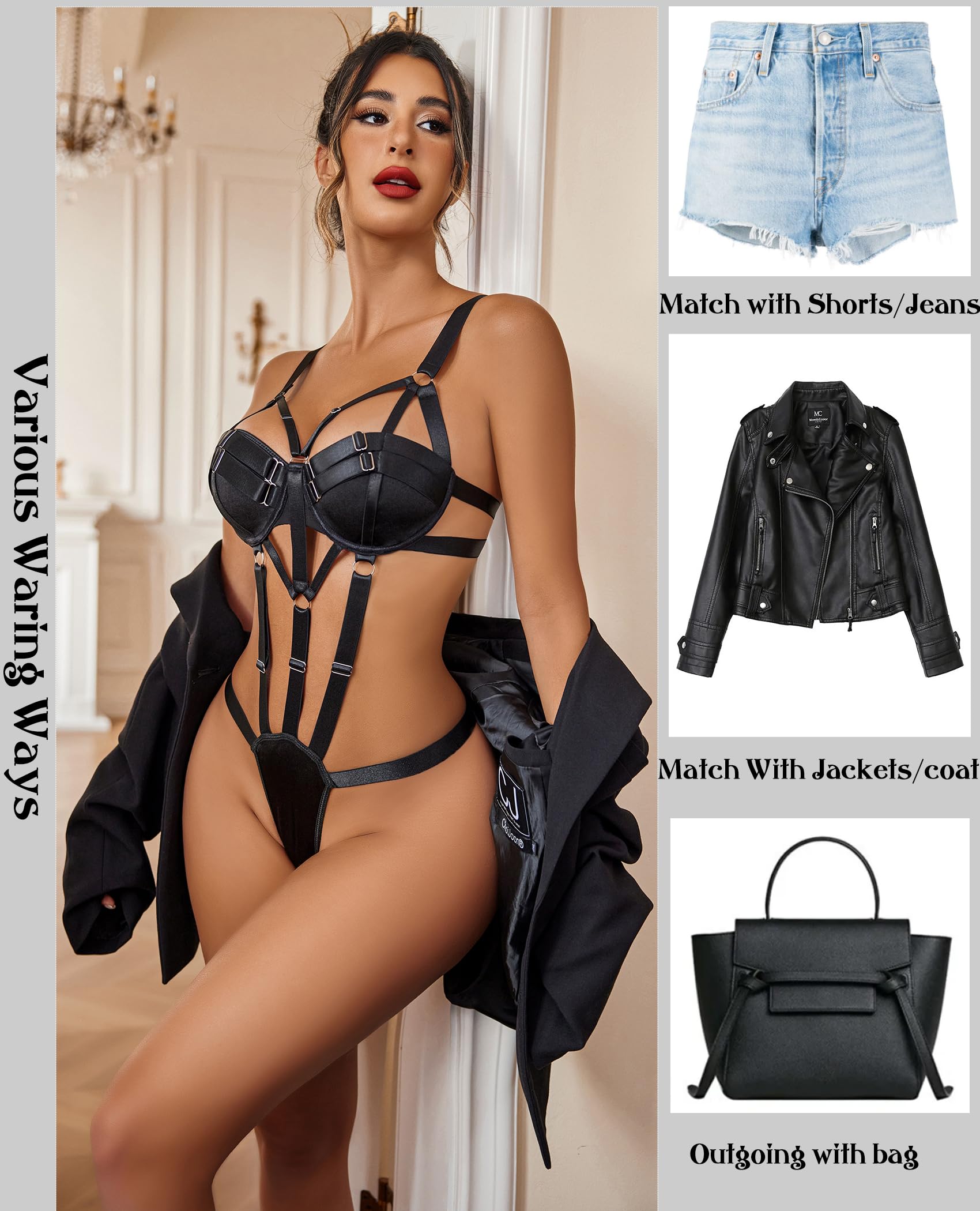 This Push Up bra can lift your breast, & make your boobs more busty. It will enrich your married life and boost your confidence. It's ideal for Intimate nights, parties, wedding night, This Push Up bra can lift your breast, make your boobs more busty . It will enrich your honeymoon, lingerie party, anniversary gifts, Christmas, Valentine's day, cos-play, Halloween and other special occasions. Makes a great social outfit, when matched with other garments. (High Heels, Jeans etc.) Black