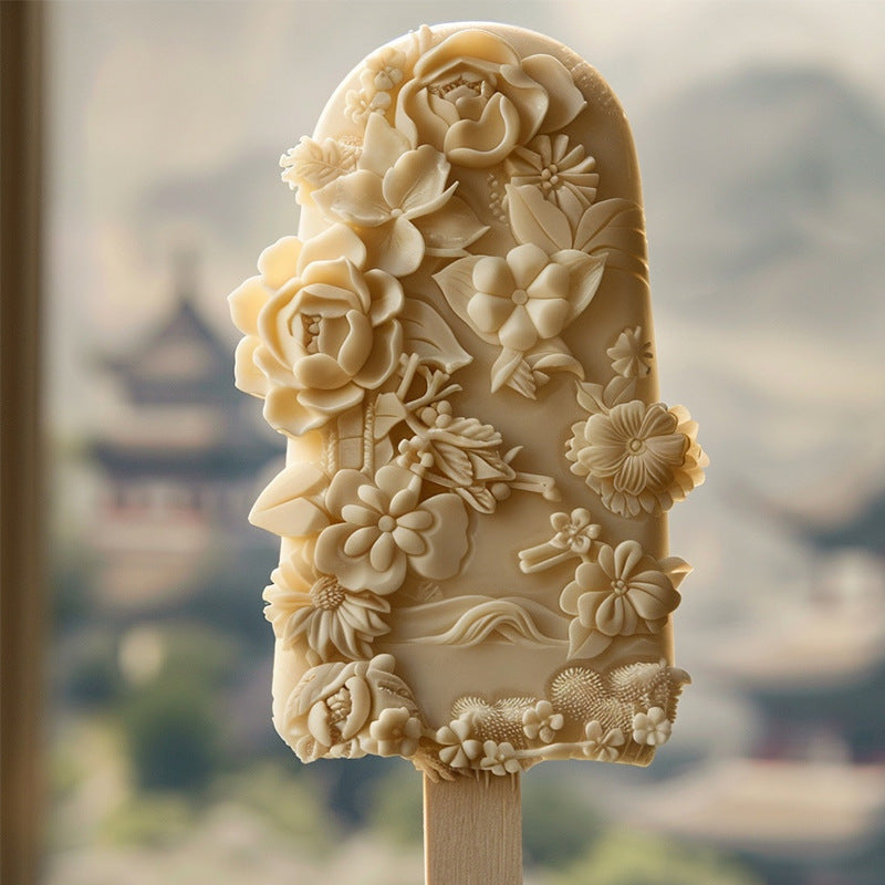 Ice Cream Food Grade Silicone Mold Handmade DIY Scenic Spot Ice Cream Mold